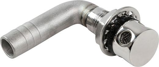 Головка вентиляционная топливного бака угловая 16мм, Marine Rocket