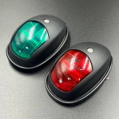 Огни ходовые(комплект)(12V/5W)чёрный (Sunfine)