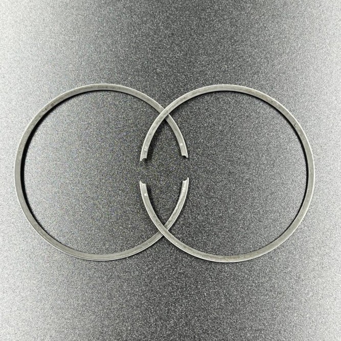 Кольца поршневые, комплект на один поршень Suzuki DT9.9-15 (толщина 2mm) (0.50mm) (PREMARINE)