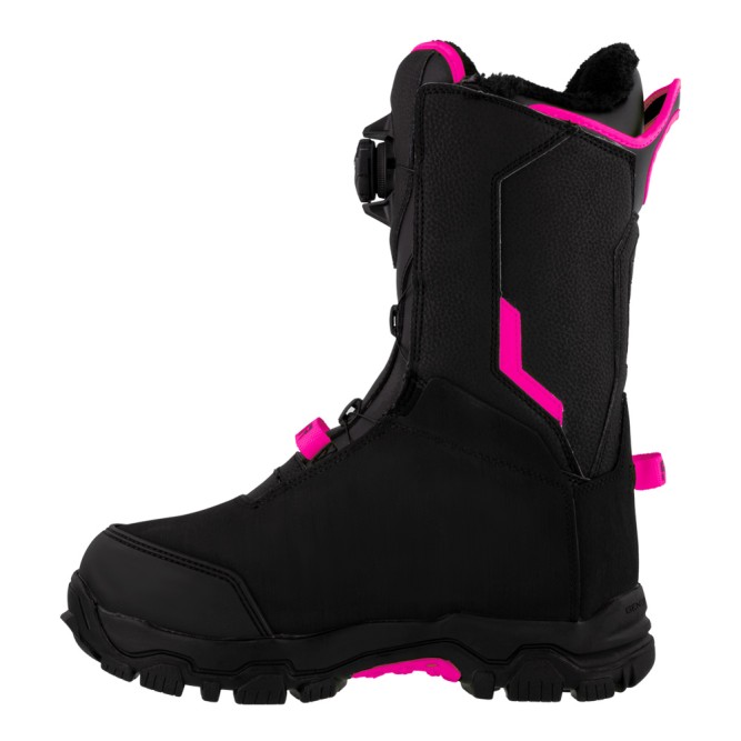 Ботинки FXR Helium BOA с утеплителем Black/Fuchsia, 4/6