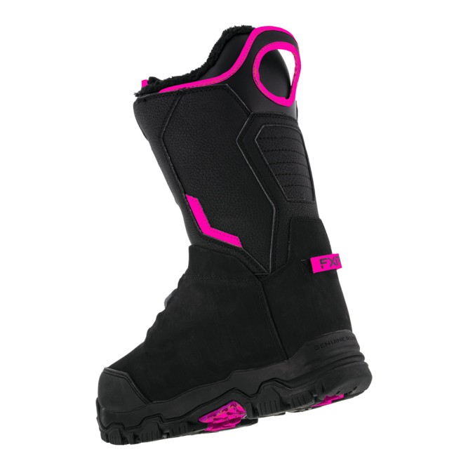 Ботинки FXR Helium BOA с утеплителем Black/Fuchsia, 4/6
