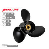 Винт гребной  Skipper для Mercury 25-60HP алюминиевый, диаметр - 10 1/2", шаг 13"