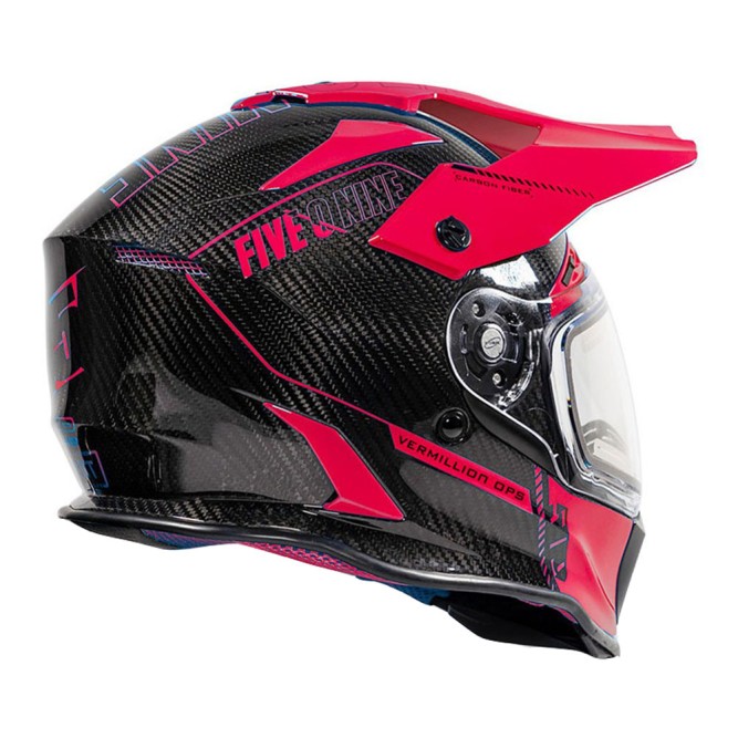 Шлем 509 Delta R3L Carbon с подогревом Vermillion Ops, SM