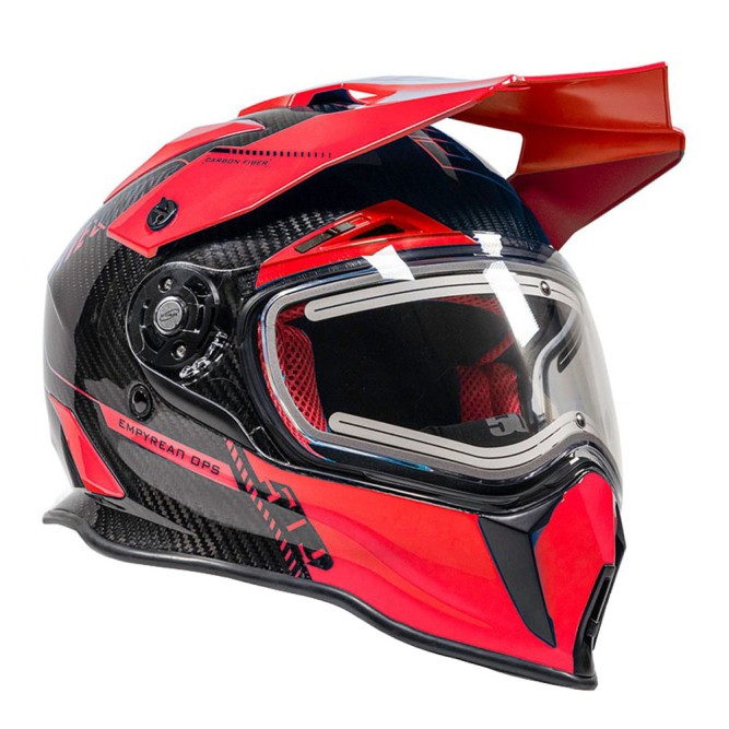 Шлем 509 Delta R3L Carbon с подогревом Vermillion Ops, SM