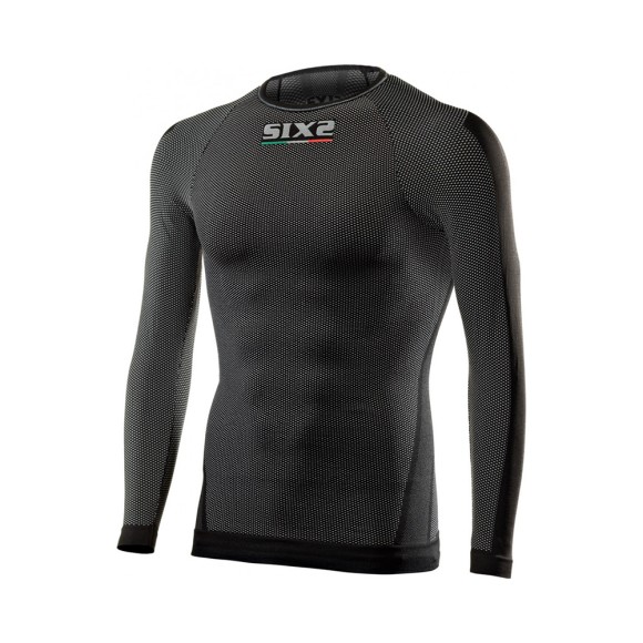 Лонгслив SIXS TS2 4-season Black Carbon, M/L