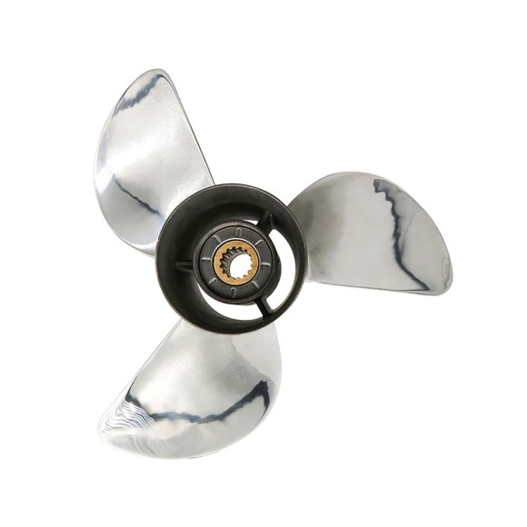 Винт гребной  Skipper для Honda 60-130HP нержавеющий, диаметр - 14", шаг 17"