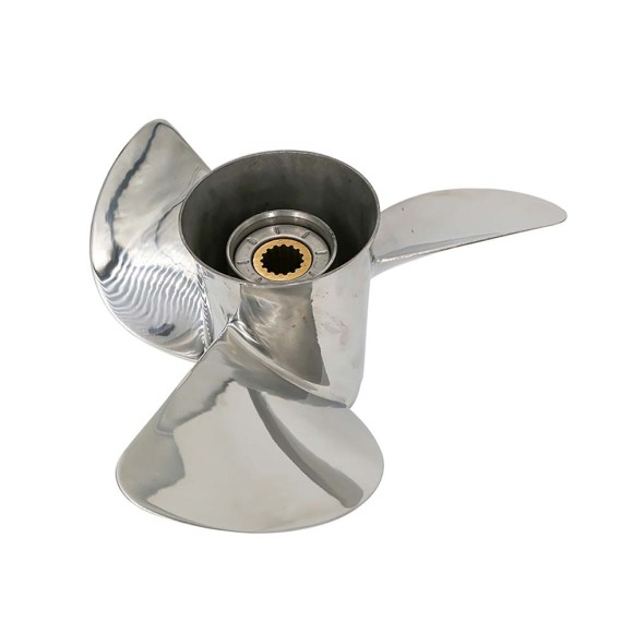 Винт гребной  Skipper для Honda 60-130HP нержавеющий, диаметр - 14", шаг 17"