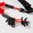 Плавающий браслет JetPilot Marine Safety Lanyard Black/Red, One Size