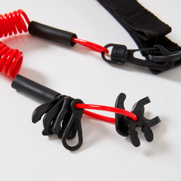 Плавающий браслет JetPilot Marine Safety Lanyard Black/Red, One Size