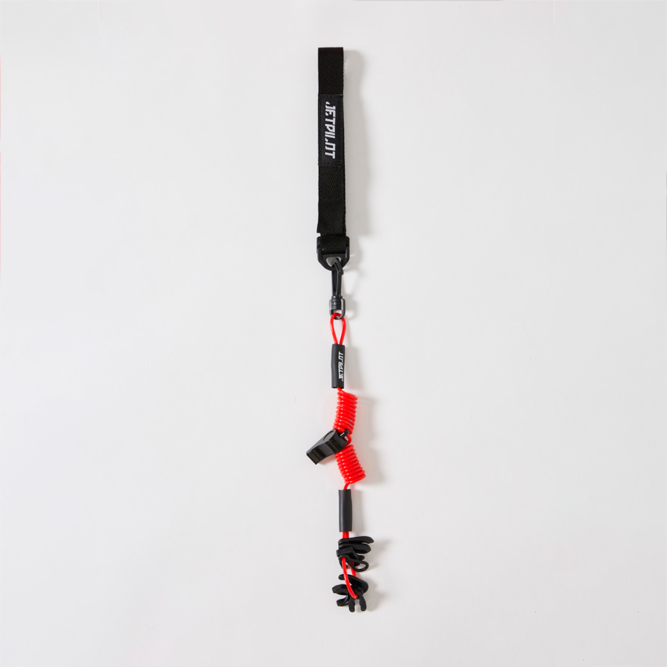 Плавающий браслет JetPilot Marine Safety Lanyard Black/Red, One Size