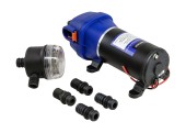 Помпа водоподающая мембранная Marine Rocket, 24 В, 17 л/мин, 2.8 бар, 7А
