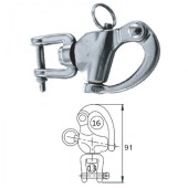 Карабин со скобой 16мм Карабин со скобой 16мм