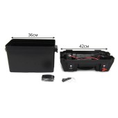 Короб для АБ с панелью индикации и USB зарядкой на два порта 424х306х251 Короб для АБ с панелью индикации и USB зарядкой на два порта 424х306х251