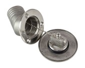 Горловина заливная угловая Fuel 38мм, сталь