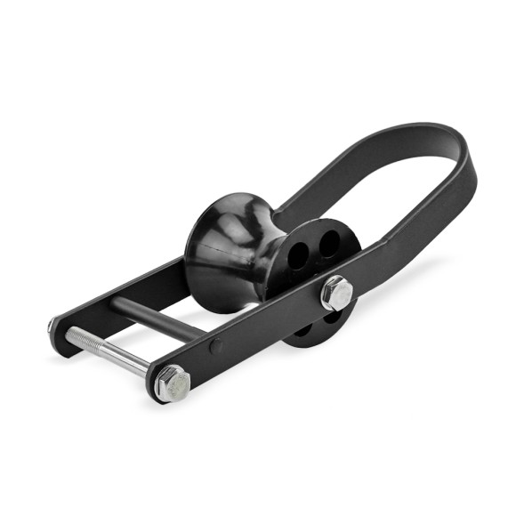 Лебедка якорная Skipper Fisher, трос 30м, беспроводной пульт ДУ, чёрная Для якоря весом до 15 кг