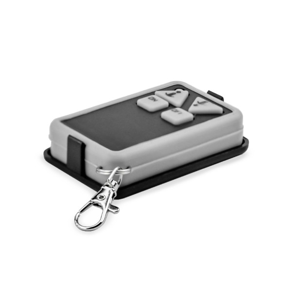 Лебедка якорная Skipper Fisher, трос 30м, беспроводной пульт ДУ, чёрная Для якоря весом до 15 кг