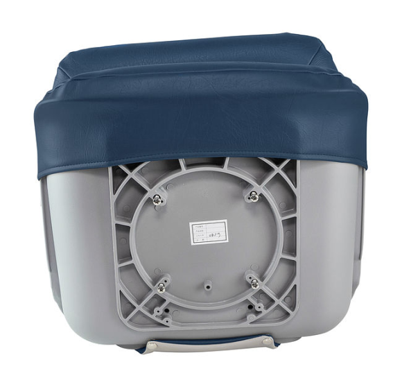 Кресло складное мягкое SKIPPER, цвет серый/синий