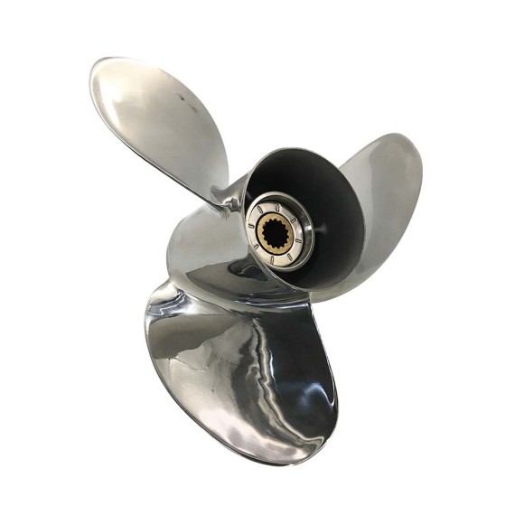 Винт гребной  Skipper для Honda 60-130HP нержавеющий, диаметр - 14", шаг 19"