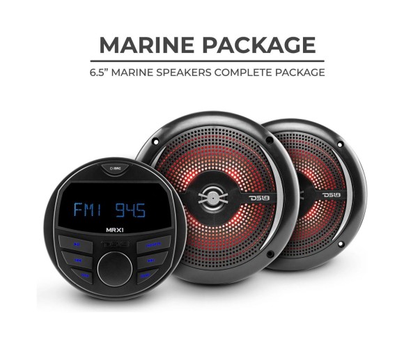 Комплект акустики RGB MRX16SL/BK, DS18
