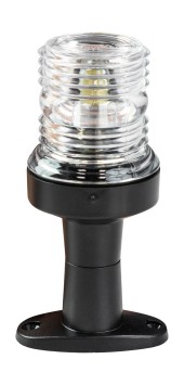 Огонь топовый на стойке 124 мм, 12 В