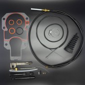 Трос реверса Alpha (трос стальной, оболочка пластиковая, наконечники (пластиковый, алюминиевый и ста