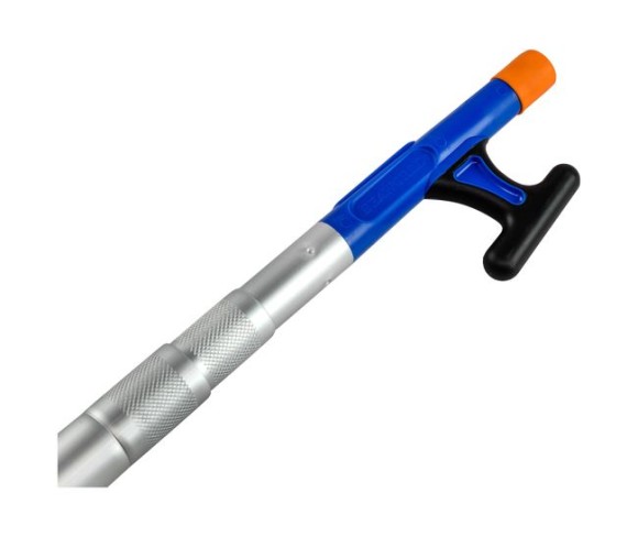 Багор телескопический трехколенный, 150-382 см