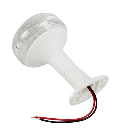 Огонь топовый на стойке 5", белый, 12-24 В, LED, Ba15d