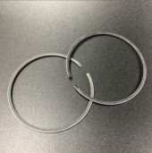 Кольца поршневые, комплект на один поршень Yamaha 60-70 (STD) (WUHU)