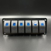 Панель управления (6 тумблеров вкл/выкл)(PREMARINE) Панель управления (6 тумблеров вкл/выкл)(PREMARINE)