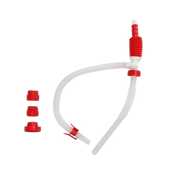 Насос Dukshin для перекачки топлива ручной Производительность: 12 л/мин, Длина заборного патрубка: 425 мм