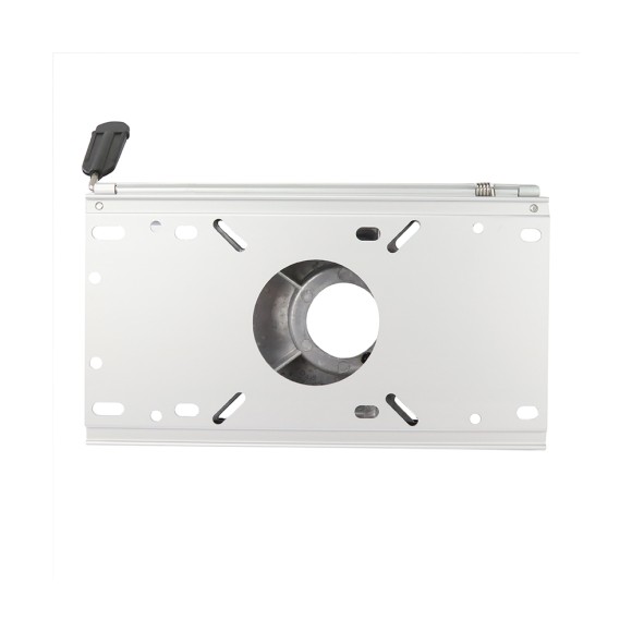 Стойка для кресла Skipper анодированный алюминий, регулируемая 330-450 мм со слайдером