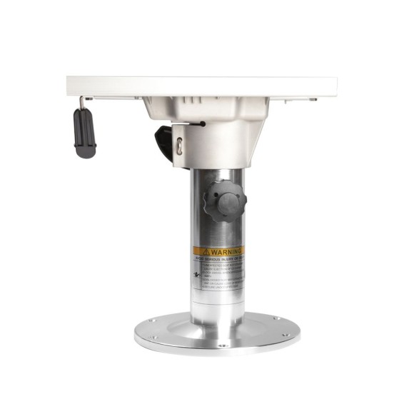 Стойка для кресла Skipper анодированный алюминий, регулируемая 330-450 мм со слайдером