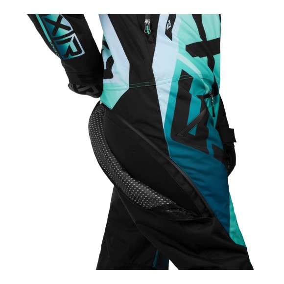 Комбинезон FXR CX F.A.S.T. с утеплителем Black/Mint Fade, 6