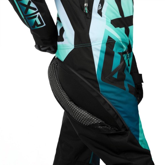 Комбинезон FXR CX F.A.S.T. с утеплителем Black/Mint Fade, 6