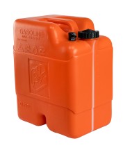 Бак топливный вертикальный переносной без указателя уровня в комплекте с переходником "елочка", 22 л