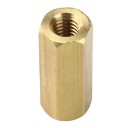 Гайка соединительная тяги переключения передач Skipper для Yamaha 9.9-30, F6-F45