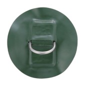 Кольцо D-образное малое, зеленое