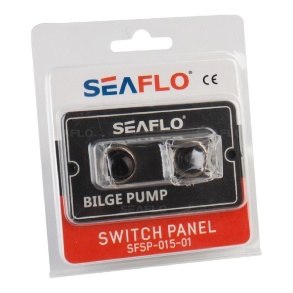 Панель с переключателем SeaFlo, 12V/24V трёхпозиционный