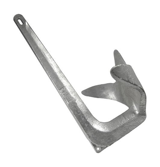 Якорь Брюса 7.5 кг, оцинкованный