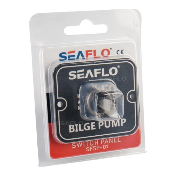 Панель с переключателем SeaFlo, 12V/24V трёхпозиционный