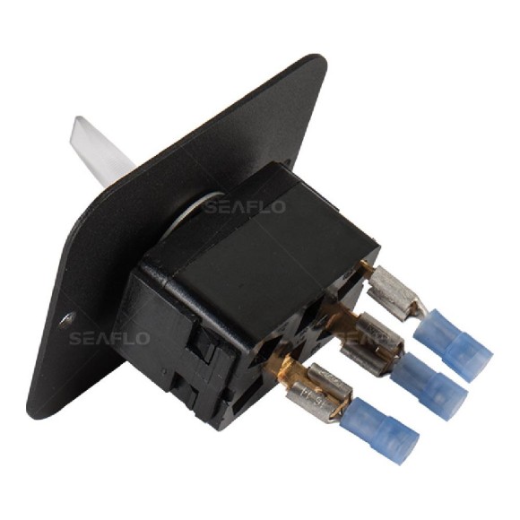 Панель с переключателем SeaFlo, 12V/24V трёхпозиционный Панель с переключателем SeaFlo, 12V/24V трёхпозиционный