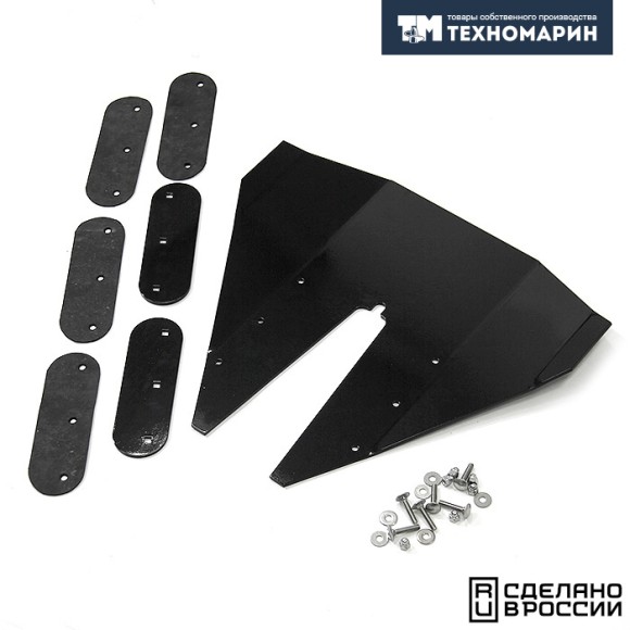 Гидрокрыло для подвесного лодочного мотора 60-300 л.с., монтаж без сверления