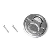 Ручка потайная круглая SUNFINE 51.5мм, нержавеющая сталь