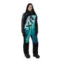Комбинезон FXR CX F.A.S.T. с утеплителем Black/Mint Fade, 10
