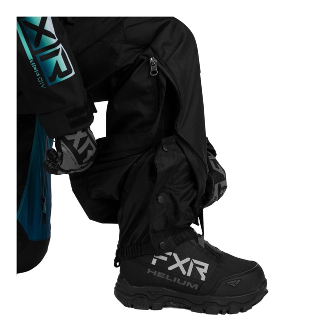 Комбинезон FXR CX F.A.S.T. с утеплителем Black/Mint Fade, 10