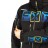 Комбинезон FXR Maverick без утеплителя Black/Blue/Hi Vis, M