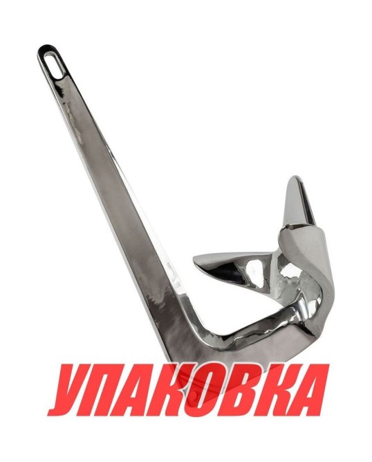 Якорь Брюса 15 кг, нержавеющий Marine Rocket (упаковка из 2 шт.)