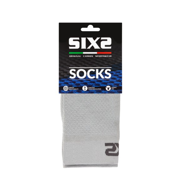 Носки SIXS P200 Silver/White, 36/39