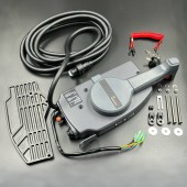 Дистанционное управление Yamaha 703 NEW (Без кнопки гидроподъема) (Толкающая) (7Pin) (YUELANG)