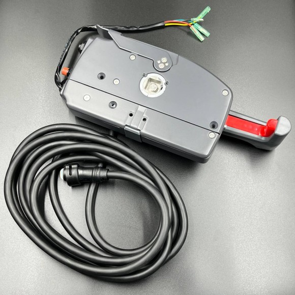 Дистанционное управление Yamaha 703 NEW (Без кнопки гидроподъема) (Толкающая) (7Pin) (YUELANG)